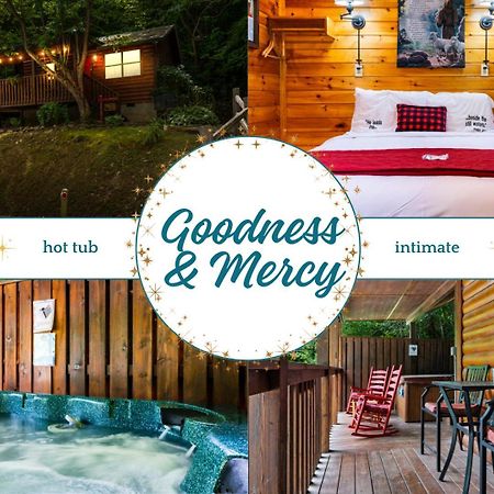 세비어빌 Cabin 5 Studio Cabin With Hot Tub, Water View And Fire Pit 빌라 외부 사진